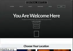 Sites similar to centralbaptist.com
