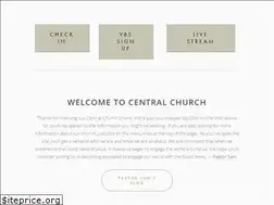 Sites similar to centralchurchonline.com