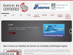 Sites similar to centraldecertidoes.com