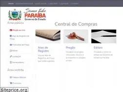 Sites similar to centraldecompras.pb.gov.br