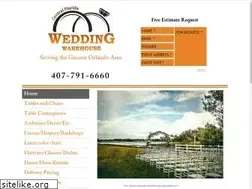 Sites similar to centralfloridaweddingwarehouse.com