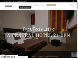 Sites similar to centralhotel21.hu