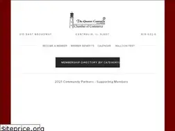 Sites similar to centraliachamber.com