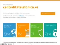 Sites similar to centralitatelefonica.es
