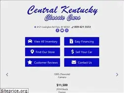 Sites similar to centralkentuckyclassiccars.com