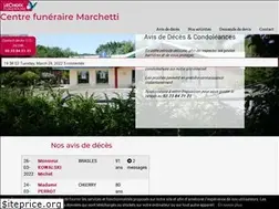Sites similar to centre-funeraire-marchetti.fr