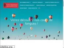 Sites similar to centre-linguistique.com