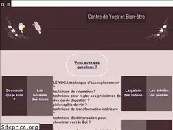 Sites similar to centre-yoga-et-bien-etre.com