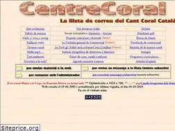 Sites similar to centrecoral.org