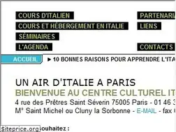 Sites similar to centreculturelitalien.com