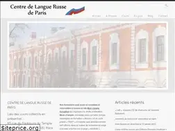 Sites similar to centredelanguerusse.com