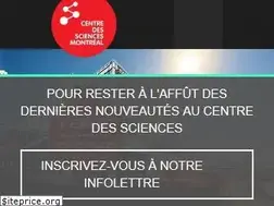 Sites similar to centredessciencesdemontreal.com