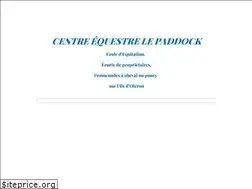 Sites similar to centreequestrelepaddock.com