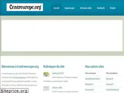 Sites similar to centreeurope.org