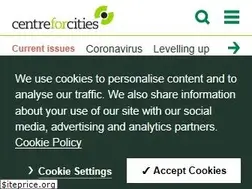 Sites similar to centreforcities.org