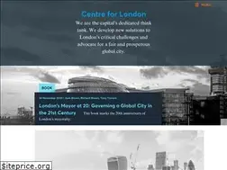 Sites similar to centreforlondon.org