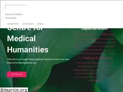 Sites similar to centreformedicalhumanities.org