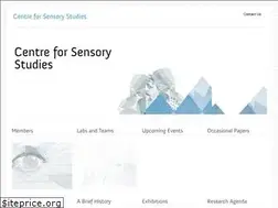 Sites similar to centreforsensorystudies.org