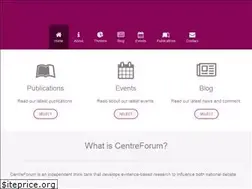 Sites similar to centreforum.org