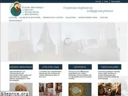 Sites similar to centrehistoriquesndbc.com
