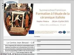 Sites similar to centrejeanberard.cnrs.fr