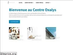 Sites similar to centreoxalys.be