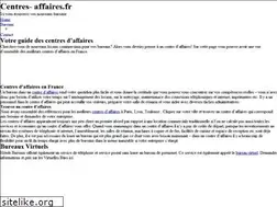 Sites similar to centresaffaires.fr