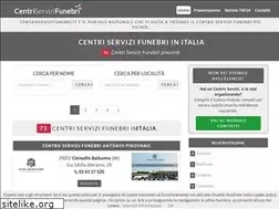 Sites similar to centriservizifunebri.it