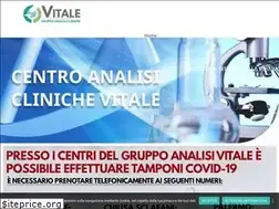 Sites similar to centroanalisivitale.it