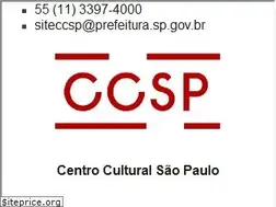 Sites similar to centrocultural.sp.gov.br