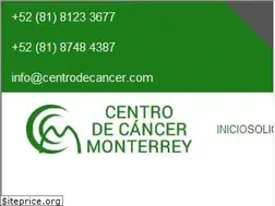 Sites similar to centrodecancer.com