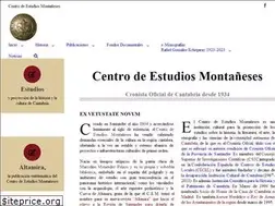 Sites similar to centrodeestudiosmontaneses.com