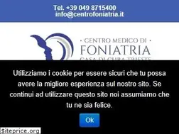 Sites similar to centrofoniatria.it