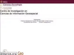 Sites similar to centrogeo.org.mx