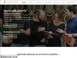 Sites similar to centrogoethe.com