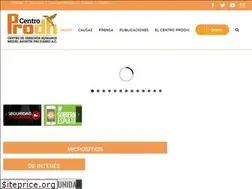 Sites similar to centroprodh.org.mx