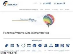 Sites similar to centrowent.com