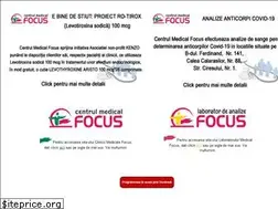 Sites similar to centrulmedicalfocus.ro