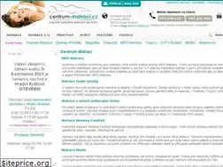 Sites similar to centrum-matraci.cz