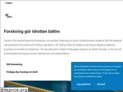 Sites similar to centrumforidrottsforskning.se