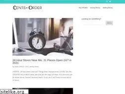Sites similar to centsandorder.com