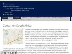 Sites similar to centurionproperty.co.za