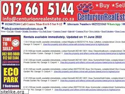 Sites similar to centurionrealestate.co.za