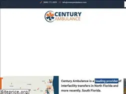 Sites similar to centuryambulance.com