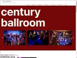 Sites similar to centuryballroom.com