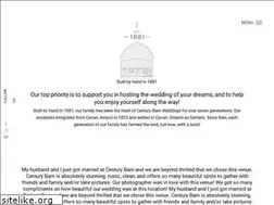 Sites similar to centurybarnweddings.com