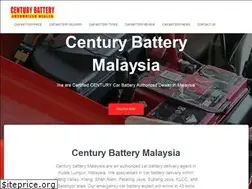 Sites similar to centurybatterymalaysia.com