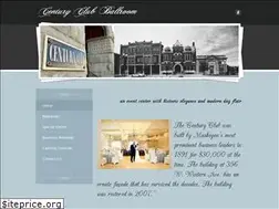 Sites similar to centuryclubballroom.com