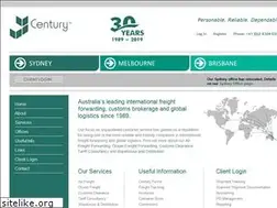 Sites similar to centurycustoms.com.au