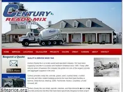 Sites similar to centuryreadymix.com